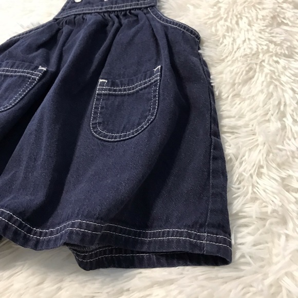 💕 Tommy Hilfiger Baby Girl Overall Denim Dress 💕 - Picture 2 of 6